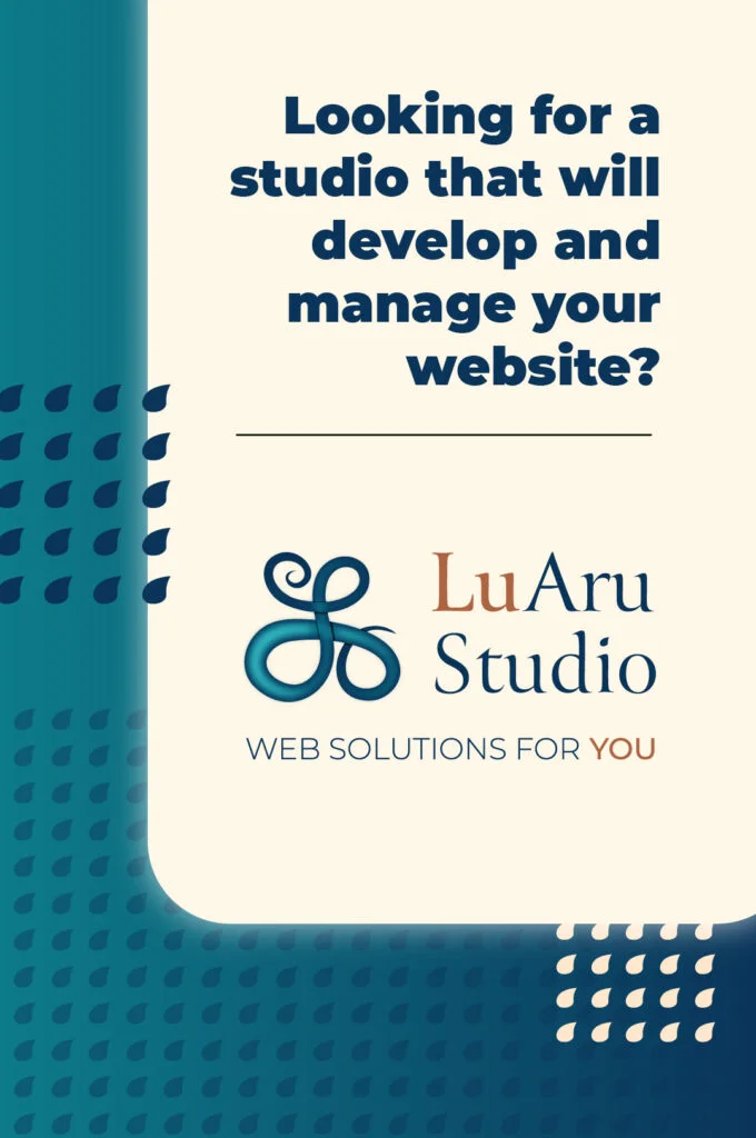 Luaru Studio website developer